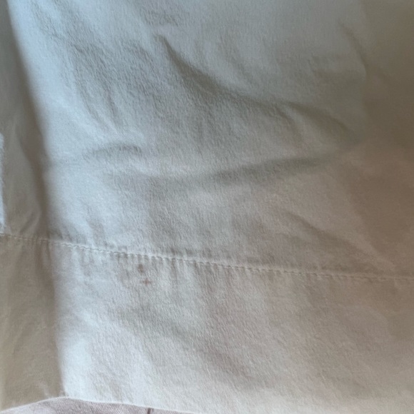 Elizabeth Suzann Silk Ivory Cream Florence High Waisted Shorts - Picture 9 of 11